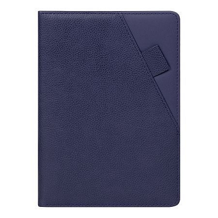 Ежедневник Smart Calabria Lafite A5, недатированный, в твердой обложке с поролоном, темно-синий