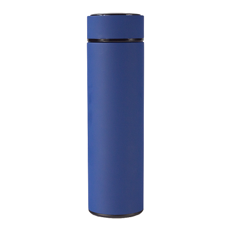 Термос Traveler вакуумный, стальной, 500 мл, матовый, темно-синий