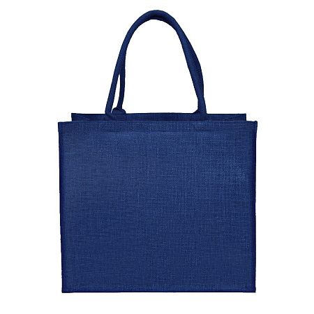 Сумка из джута Caravan Jute, тёмно-синяя