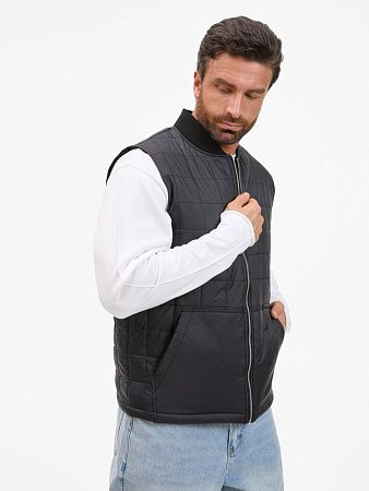 Жилет унисекс Warmbridge, черный, размер 4XL