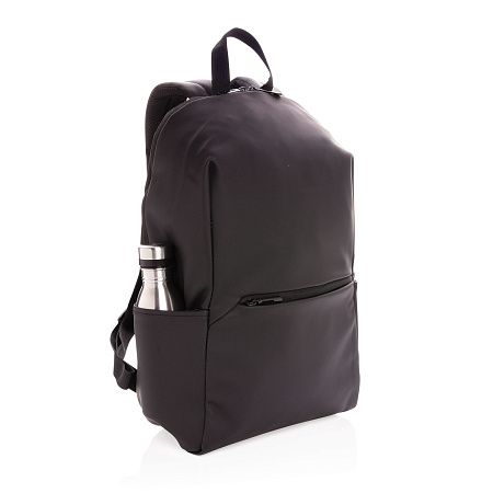 Рюкзак для ноутбука из гладкого полиуретана, 15.6"