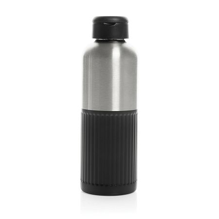Бутылка для воды Ripple RCS из нержавеющей стали R-steel, герметичная, с ручкой, 750 мл