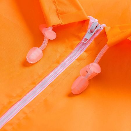 Дождевик детский Rainman Kids, оранжевый неон, размер 7–9 лет (122-134 см)