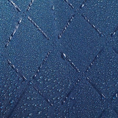 Зонт-трость Magic с проявляющимся рисунком в клетку, темно-синий