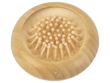 Расческа с зеркалом «Daisy» из бамбука