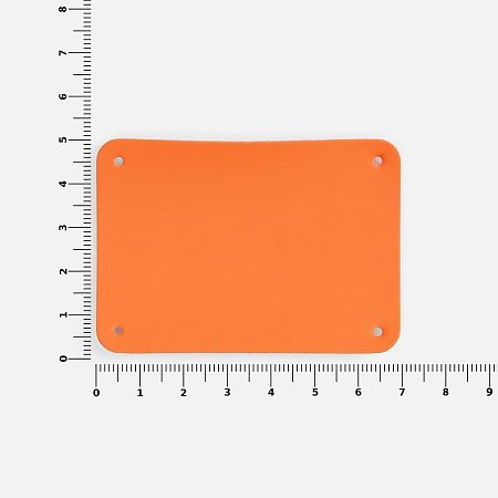 Лейбл Eta Soft Touch, XL, оранжевый