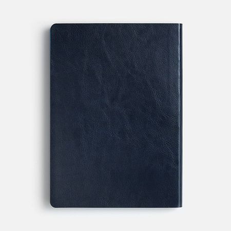 Ежедневник Doppio, недатированный, синий с голубым