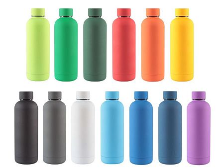 Вакуумная термобутылка ODIN, soft-touch, 550 мл