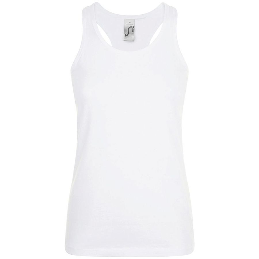 Майка женская Justin Women, белая, размер XS