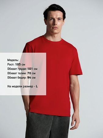 Футболка унисекс Streetwise, красная, размер XL