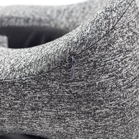 Подушка для путешествий с капюшоном Shon, тёмно-серая