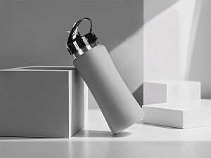 Бутылка для воды «Bottle C1», soft touch, 600 мл