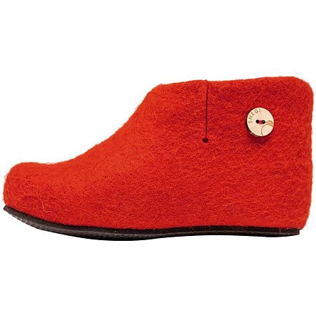 Домашние валенки Wild, красные, размер 35