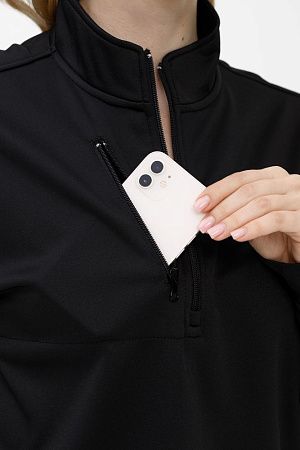 Толстовка унисекс Hike Klondike, черная, размер XL