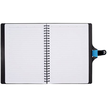 Ежедневник Strep Front на заказ, недатированный, голубой