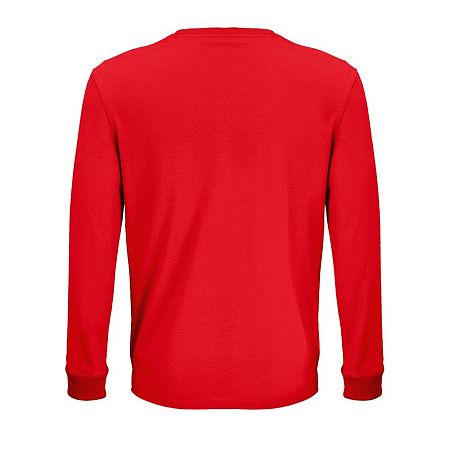 Футболка унисекс с длинным рукавом Pioneer LSL, красная, размер L