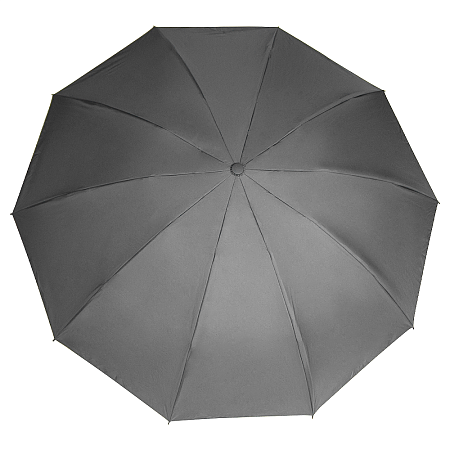Зонт складной автоматический обратного сложения Forest Liverpool Reverse Safeclosing, диаметр 117 см, 10 панелей, с плавным закрытием, в подарочной коробке, серый