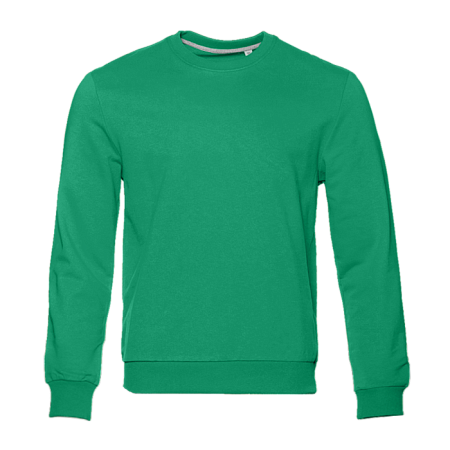 Свитшот унисекс STAN футер без начёса, 260, 63, Зелёный,  (30)  (48/M)