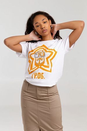 Футболка «Меламед. Егор Летов», белая, размер S