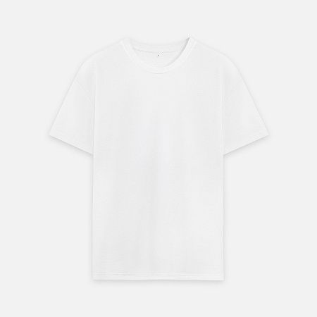 Футболка унисекс премиум Аура (Aura), 100% хлопок 200гр. белый, размер 3XL/4XL