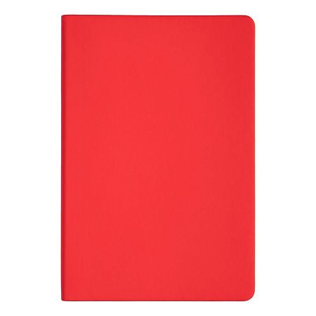 Ежедневник Flexy Soft А5, красный, недатированный, в гибкой обложке