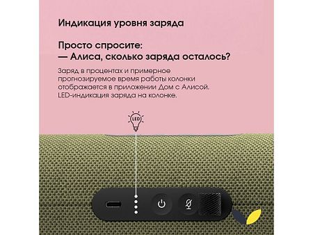 Умная колонка ЯНДЕКС Станция Стрит с Алисой