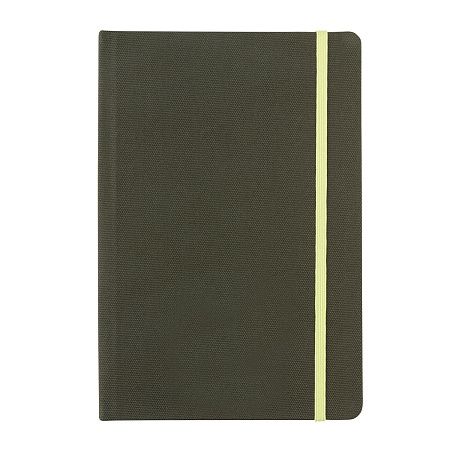 Блокнот с обложкой из rPET (стандарт GRS), А5