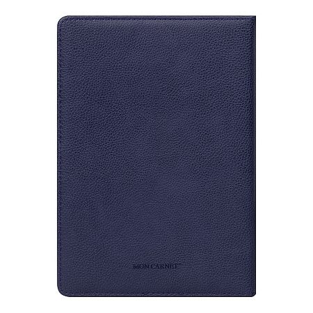 Ежедневник Smart Calabria Lafite A5, недатированный, в твердой обложке с поролоном, темно-синий