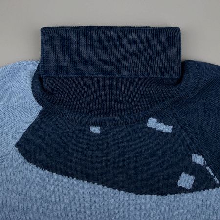 Джемпер на заказ Tricksy Net Reglan, полушерсть, размер S