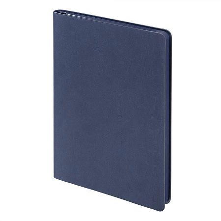 Ежедневник Flexy Latte Soft Touch Dark Blue Edition Color А5, темно-синий/темно-синий, недатированный, в гибкой обложке