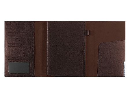 Ежедневник в суперобложке Country Liberty Mocca A5+, коричневый, недатированный, в твердой обложке