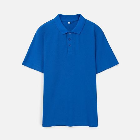 Рубашка поло унисекс Tervise, ярко-синяя, размер XXL