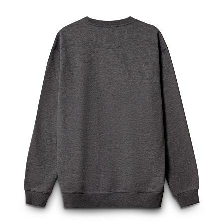 Свитшот унисекс Columbia, черный меланж, размер S