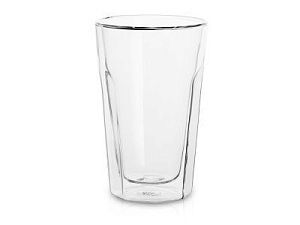 Стакан граненый с двойными стенками «Silva», цвет: прозрачный