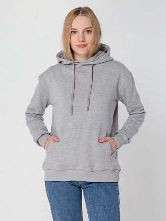 Худи Kirenga 2.0 Heavy, ver. 2, серый меланж, размер L
