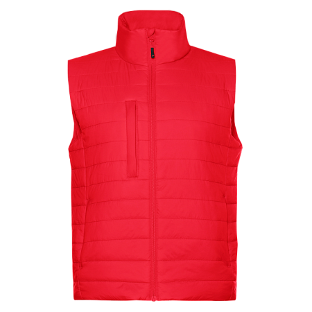 Жилет унисекс утепленный STAN таффета, 65, 87, Красный,  (14)  (52/XL)