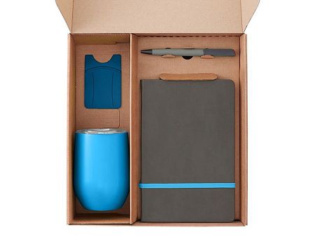 Набор «Refreshment» с термокружкой, блокнотом, ручкой и ланчбоксом