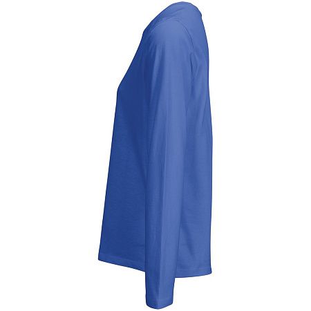 Футболка с длинным рукавом женская Monarch Women, ярко-синяя, размер 3XL