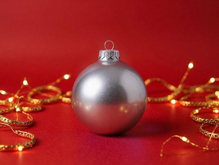  Стеклянный елочный шар «Frozi»