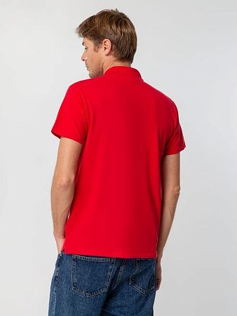 Рубашка поло мужская Spring 210, красная, размер 4XL