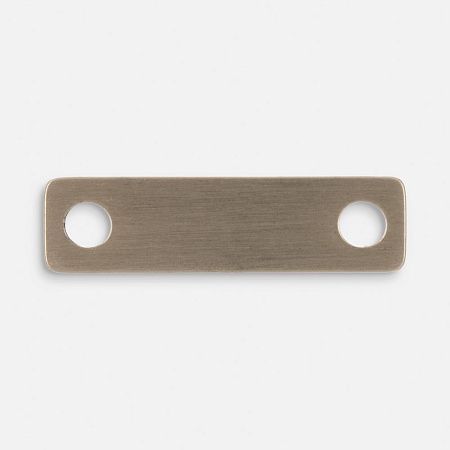 Шильдик металлический Alfa Liten, бронзовый