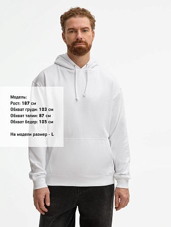 Худи унисекс Condor, белое, размер XXL