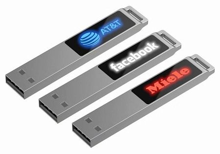 Флешка SPARK С белой подсветкой 4500.07.16ГБ