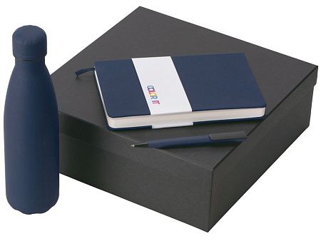 Подарочный набор «COLOR IT» c блокнотом, ручкой и термобутылкой