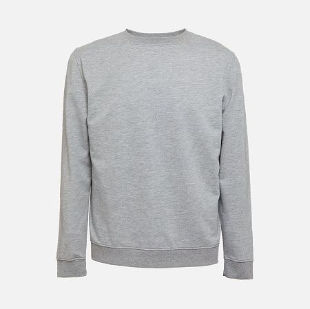 Свитшот унисекс Colombo, серый меланж, размер S