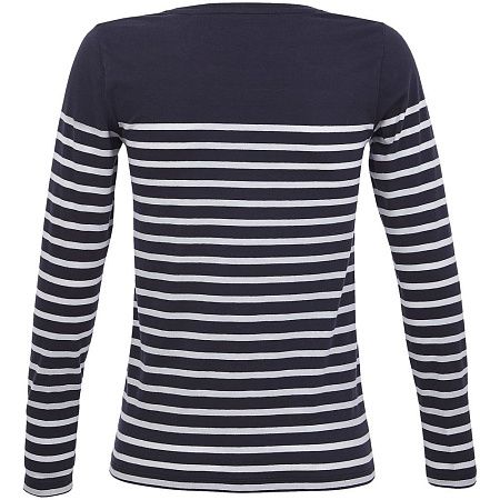 Футболка женская с длинным рукавом Matelot LSL Women, синяя с белым, размер XL
