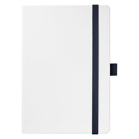 Ежедневник Арктик (Arctic) недатированный, белый/синий