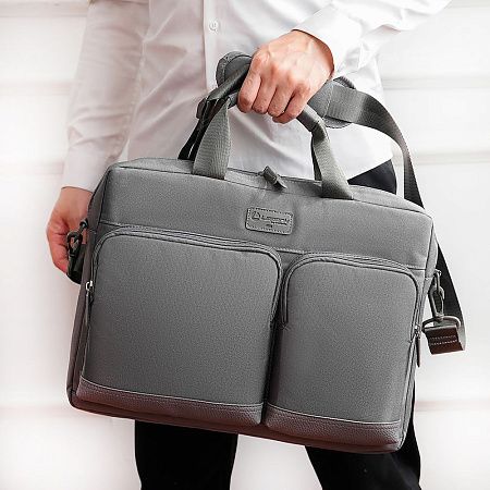 Сумка для ноутбука L255, темно-серая
