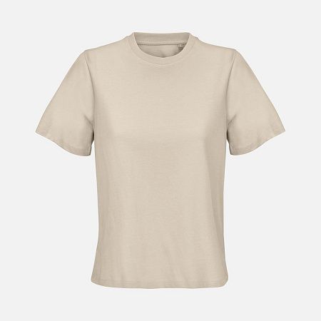 Футболка женская Legend Women, бежевая (льняная), размер S