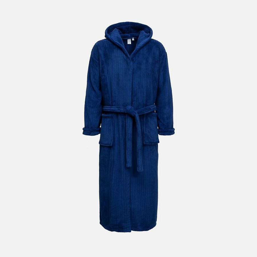 Халат флисовый Magic Mantle, темно-синий, размер XL/2XL